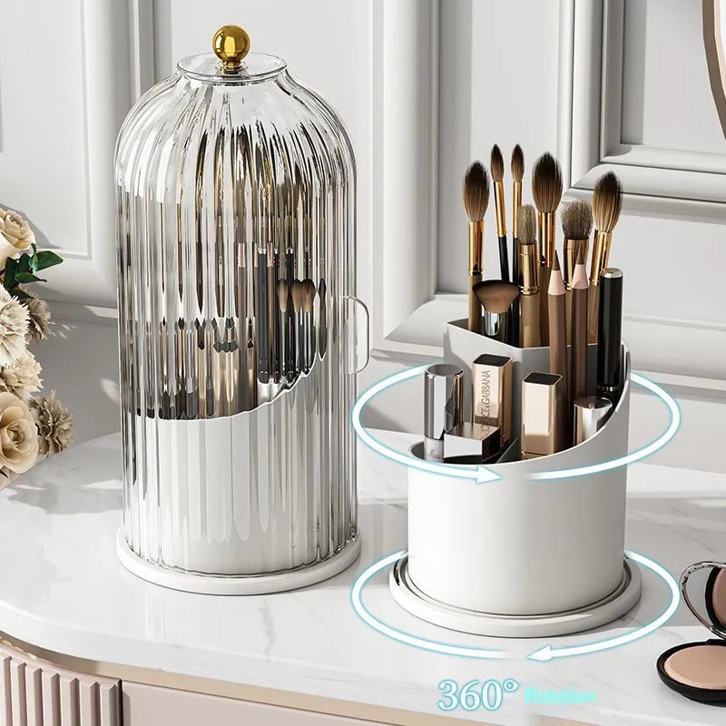 Elegante 360° roterende make-up organizer