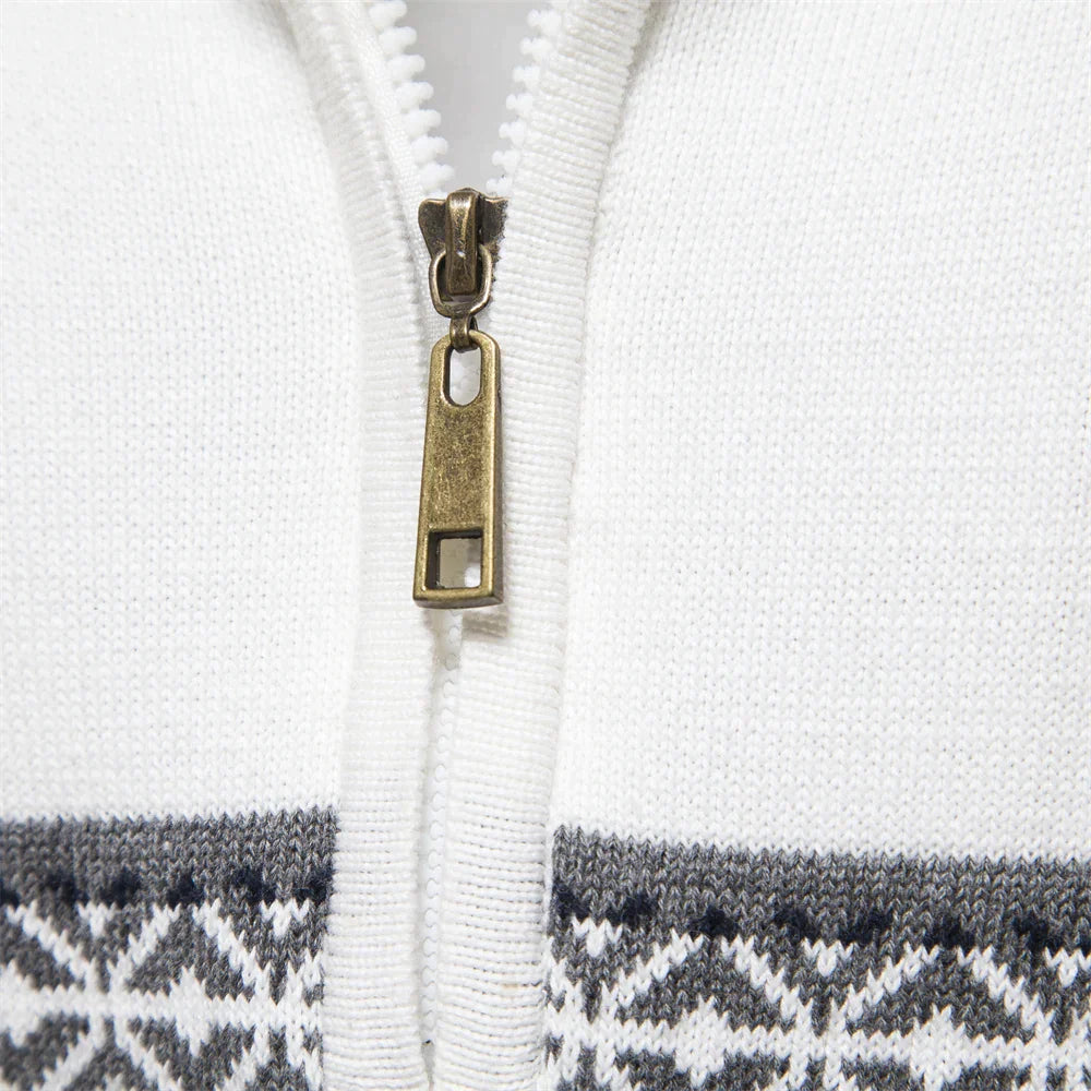 Frenk |  Hoge kwaliteit trui met een retro patroon